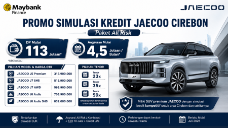 Promo Kredit Jaecoo 2026 - Promo Jaecoo Cirebon 2026